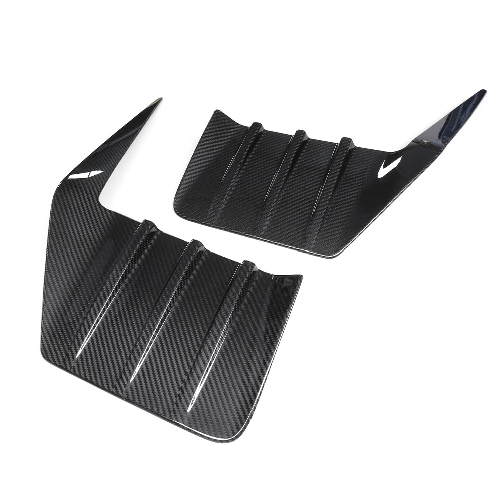 Dry Carbon Fiber Rear Bumper Side Air Intake Trim for  G87 M2 2023+